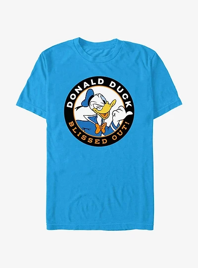 Disney Mickey Mouse Donald Duck Blissed Out T-Shirt