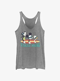 Disney Mickey Mouse Vacay Mode Pals Womens Tank