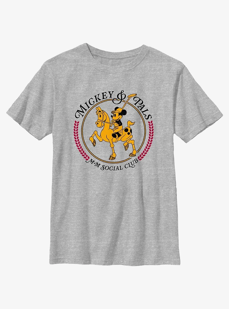Disney Mickey Mouse With Horse Youth T-Shirt