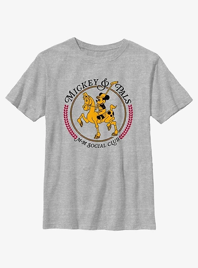 Disney Mickey Mouse With Horse Youth T-Shirt