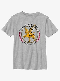 Disney Mickey Mouse With Horse Youth T-Shirt