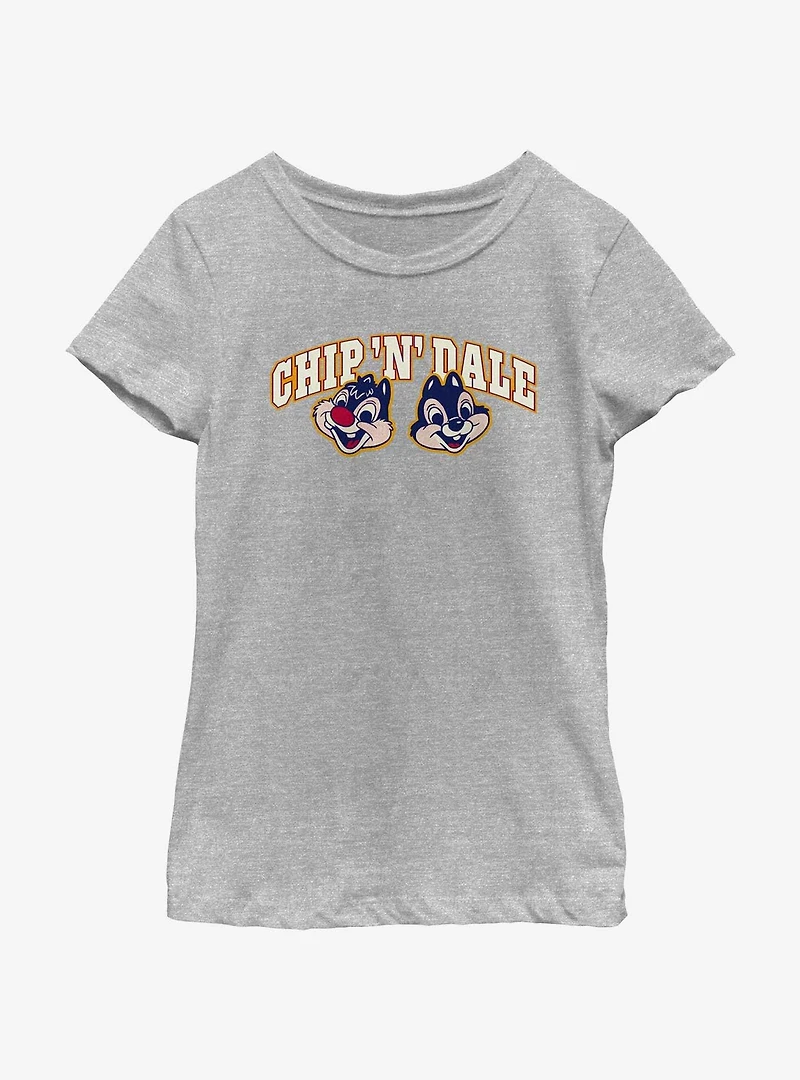 Disney Mickey Mouse Chip N Dale Youth Girls T-Shirt
