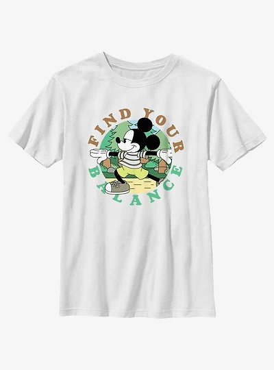 Disney Mickey Mouse Find Your Balance Youth T-Shirt
