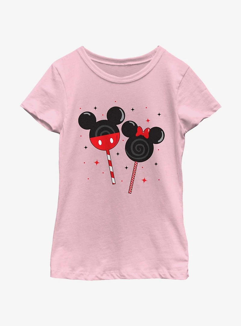 Disney Mickey Mouse Lolipop Youth Girls T-Shirt