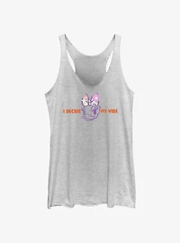 Disney Mickey Mouse I Decide My Vibe Daisy Womens Tank