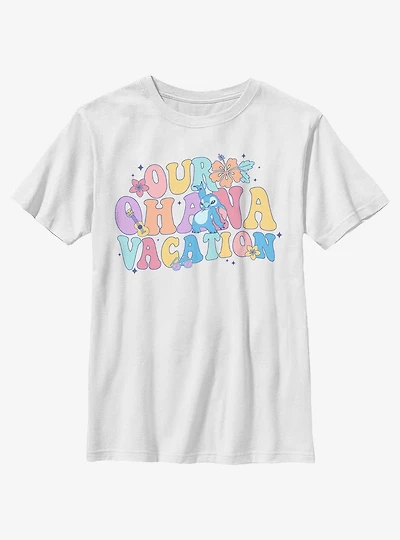 Disney Lilo & Stitch Ohana Vacay Youth T-Shirt