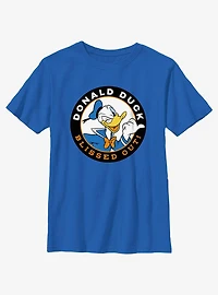 Disney Mickey Mouse Donald Duck Blissed Out Youth T-Shirt