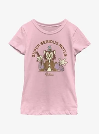 Disney Pinocchio Super Serious Gideon Youth Girls T-Shirt