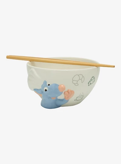 Disney Pixar Ratatouille Remy Molded Ramen Bowl with Chopsticks - BoxLunch Exclusive