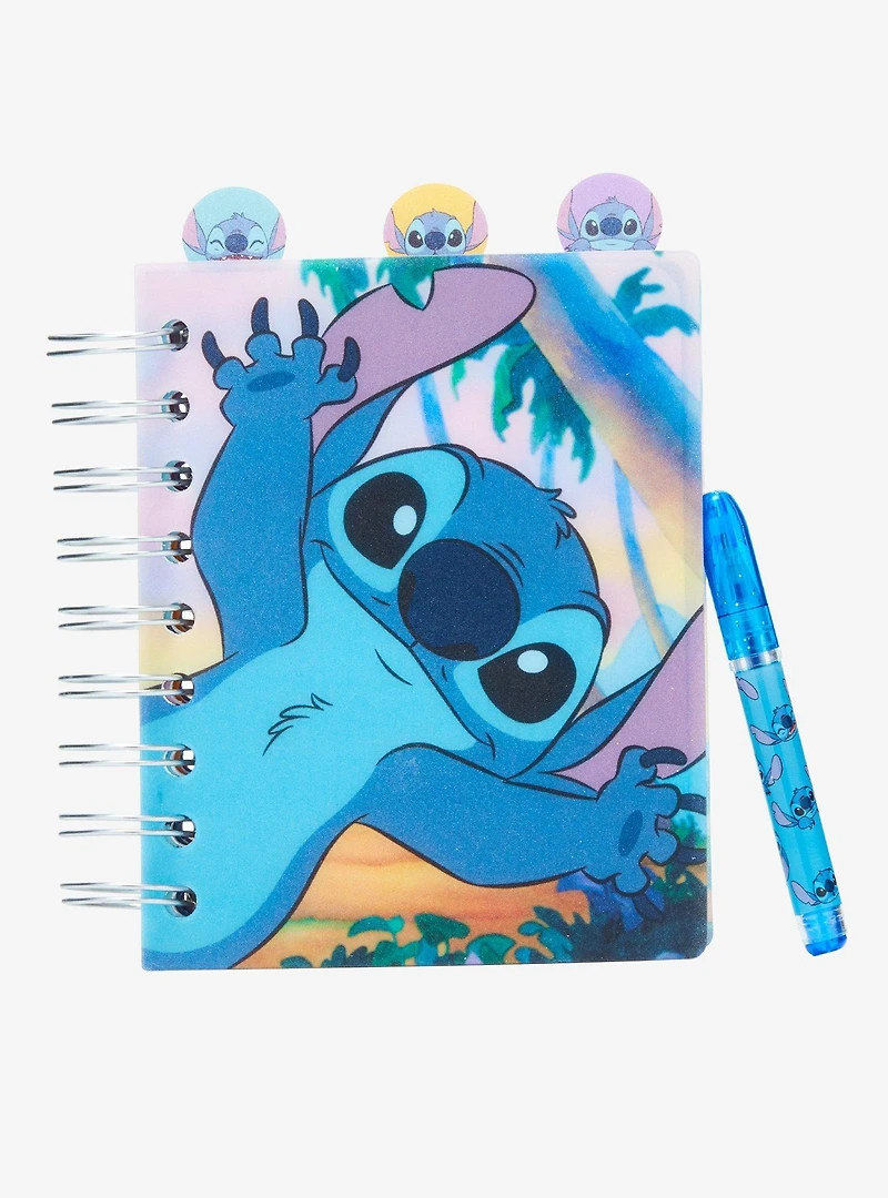 Disney Lilo & Stitch Mini Figural Tab Journal and Pen