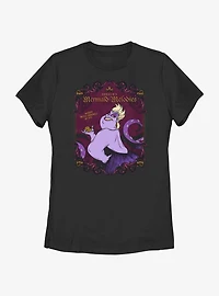 Disney Villains Ursulas Mermaid Melodies Womens T-Shirt