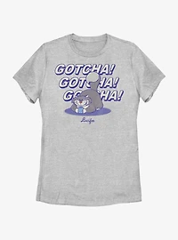 Disney Villains Gotcha Lucifer Cat Womens T-Shirt