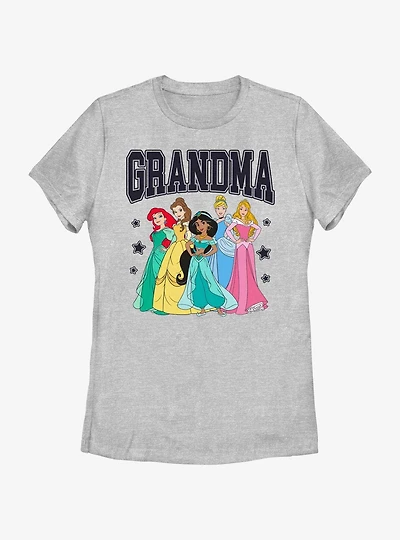 Disney Princesses Grandma Collegiate Family Set Womens T-Shirt