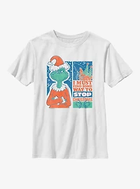 Dr Seuss Must Stop Christmas Youth T-Shirt