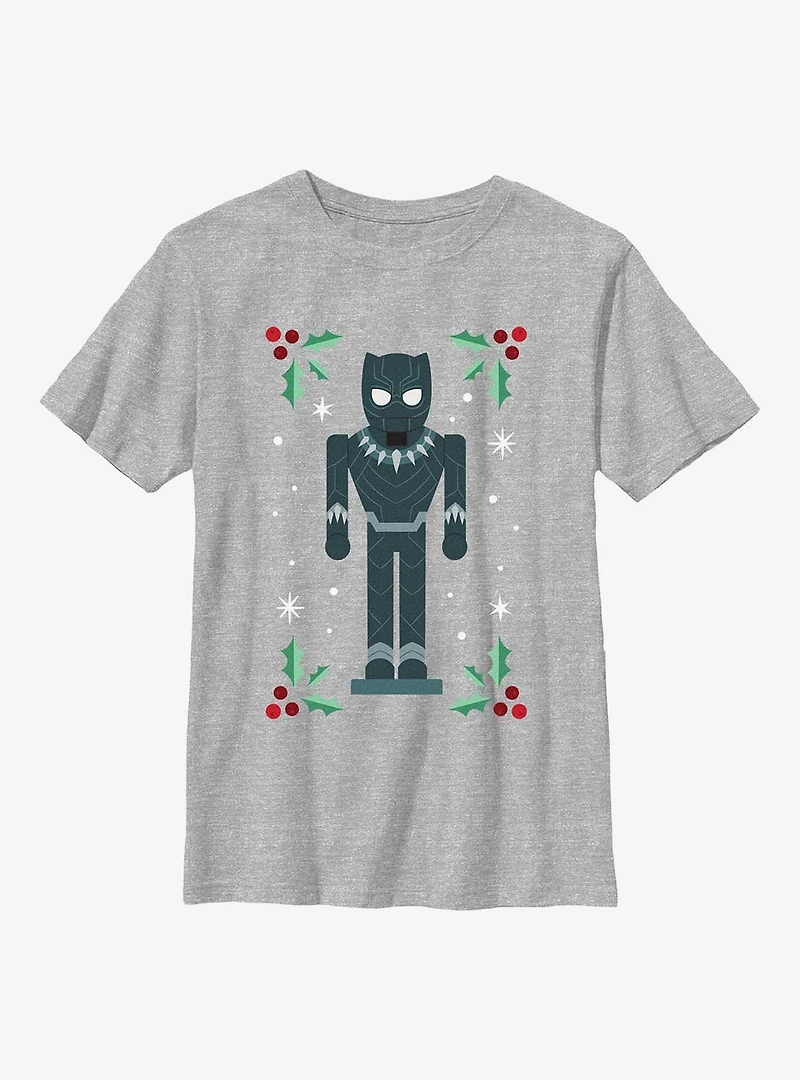 Marvel Black Panther Mistletoe Youth T-Shirt