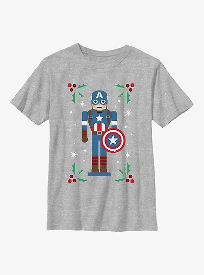 Marvel Captain America Mistletoe Youth T-Shirt