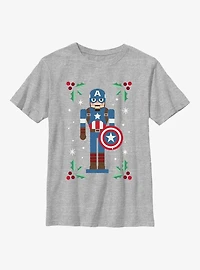 Marvel Captain America Mistletoe Youth T-Shirt