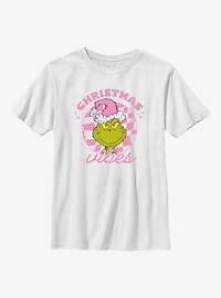 Dr Seuss Christmas Vibes Youth T-Shirt