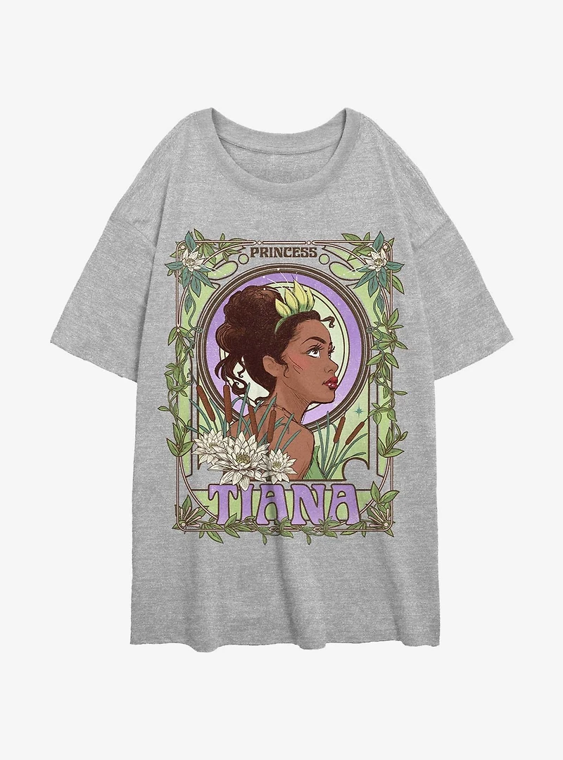 Disney the Princess and Frog Tiana Nouveau Womens Oversized T-Shirt