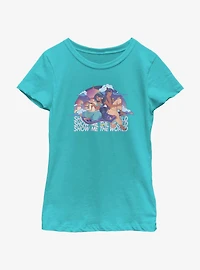 Disney Aladdin Show Me The World Youth Girls T-Shirt