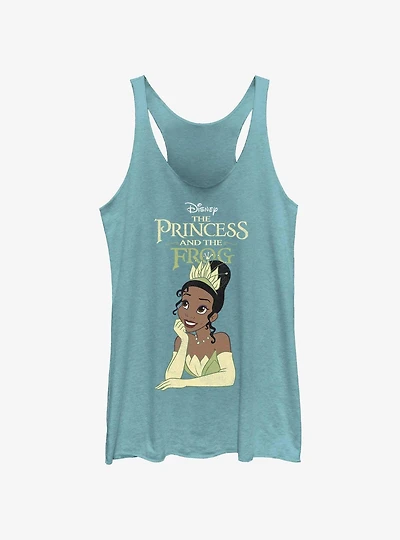 Disney the Princess and Frog Tiana With Logo Womens Tank