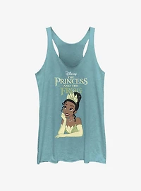 Disney the Princess and Frog Tiana With Logo Womens Tank