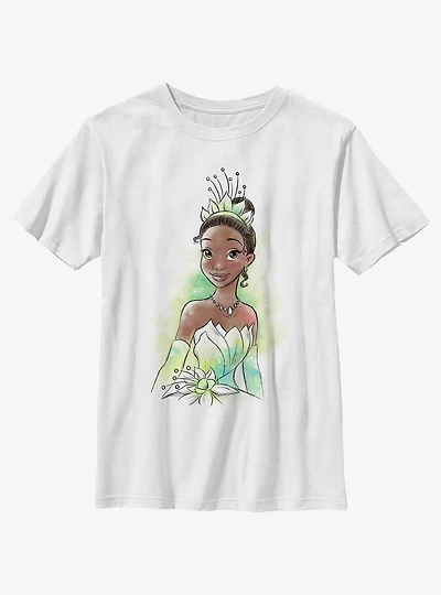 Disney the Princess and Frog Tiana Sketch Youth T-Shirt