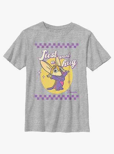 Disney Zootopia Zinnick Just A Hug Youth T-Shirt