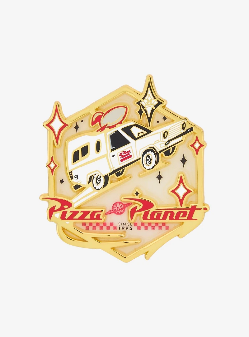 Disney Pixar Toy Story Pizza Planet Truck Enamel Pin - BoxLunch Exclusive