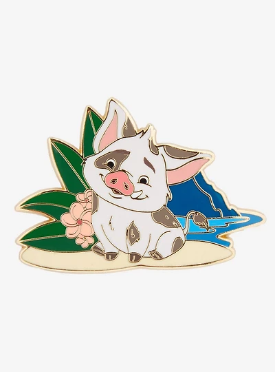 Disney Moana 2 Pua Plumeria Flower Enamel Pin - BoxLunch Exclusive