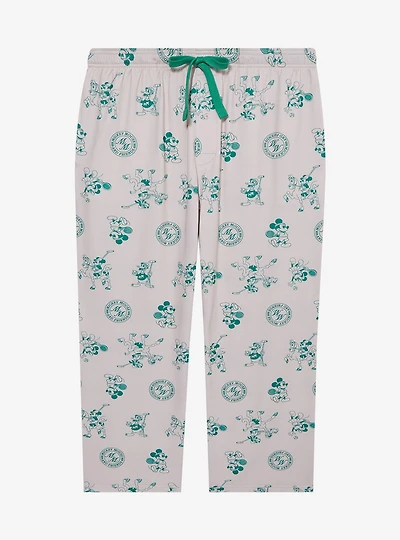 Disney Mickey Mouse & Friends Country Club Allover Print Women's Plus Sleep Pants - BoxLunch Exclusive