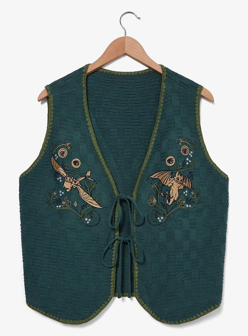 DreamWorks How to Train Your Dragon Toothless Women's Plus Tie Vest