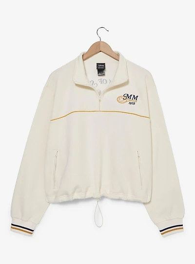 Disney Minnie Mouse Tennis Quarter Zip Women's Plus Crewneck — BoxLunch Exclusive