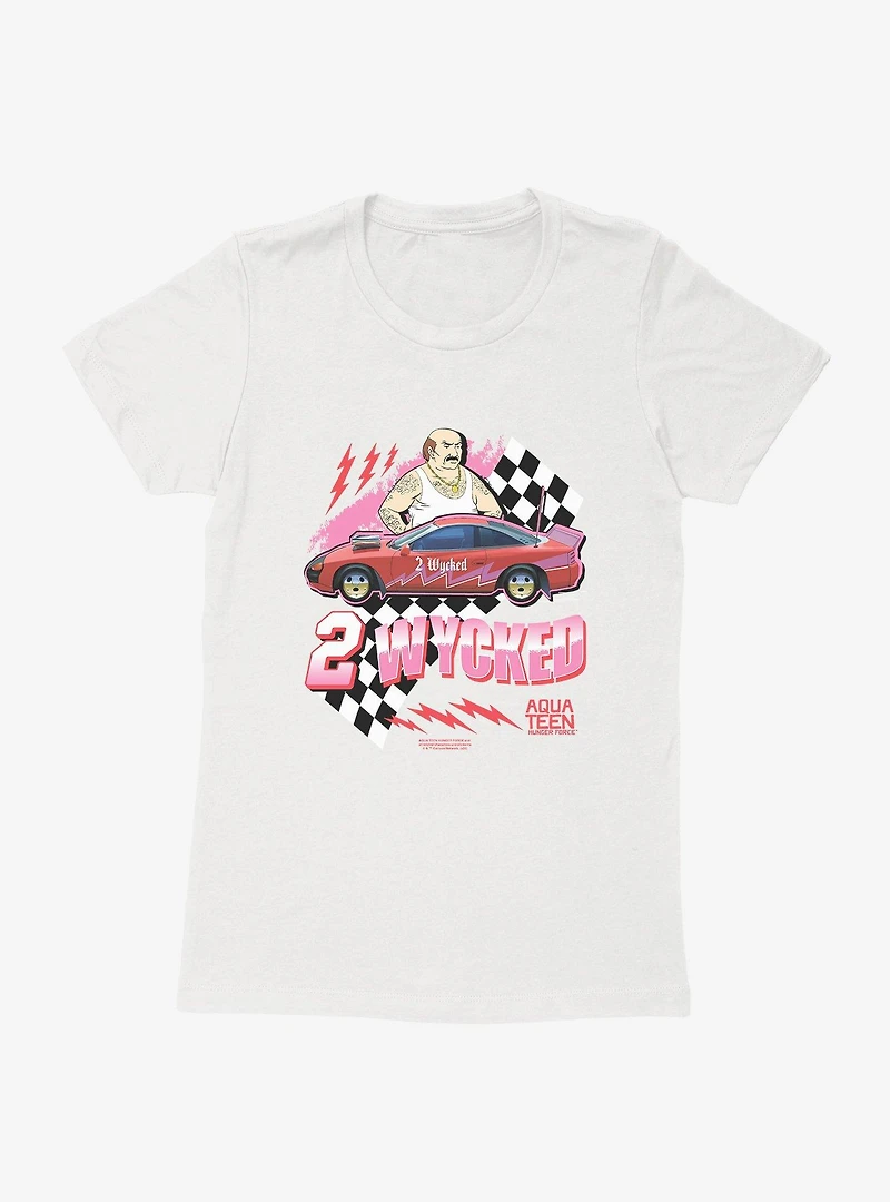 Aqua Teen Hunger Force Carl 2 Wycked Face Womens T-Shirt