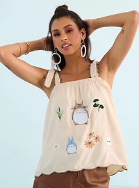 Studio Ghibli® My Neighbor Totoro Embroidered Totoros Women's Tank