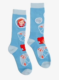 Studio Ghibli® Ponyo Bubble Crew Socks — BoxLunch Exclusive