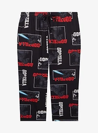Godzilla Panel Portraits Allover Print Women's Plus Sleep Pants - BoxLunch Exclusive