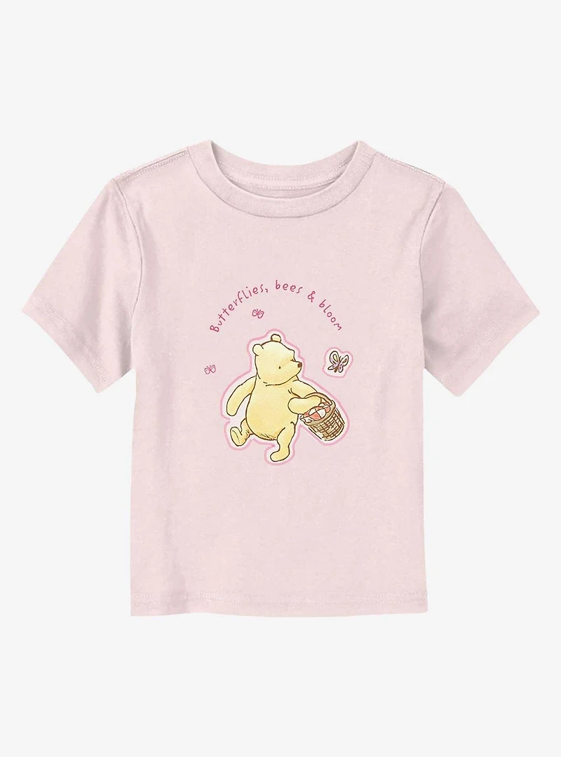 Disney Winnie The Pooh Butterflies Bees And Bloom Toddler T-Shirt