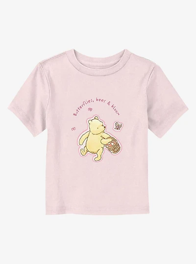 Disney Winnie The Pooh Butterflies Bees And Bloom Toddler T-Shirt