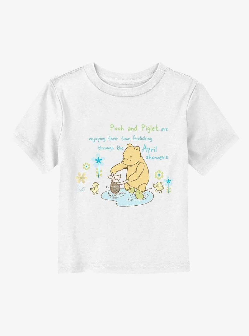 Disney Winnie The Pooh Enyoing Their Time Toddler T-Shirt