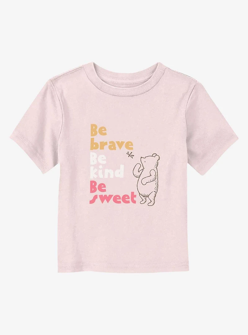 Disney Winnie The Pooh Be Brave Kind Sweet Toddler T-Shirt