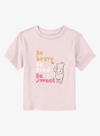 Disney Winnie The Pooh Be Brave Kind Sweet Toddler T-Shirt