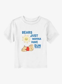 Disney Winnie The Pooh Just Wanna Have Sun Toddler T-Shirt