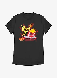 Disney Pixar Inside Out 2 Over It Womens T-Shirt