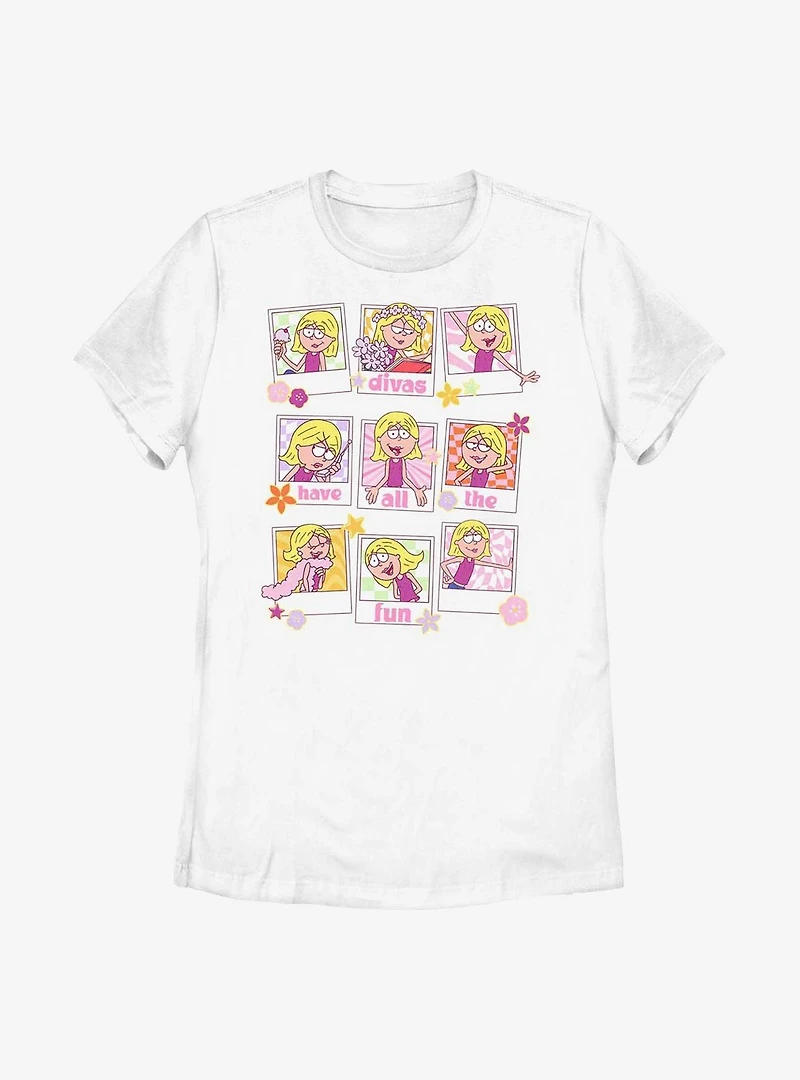 Disney Lizzie McGuire Polaroid Liz Womens T-Shirt