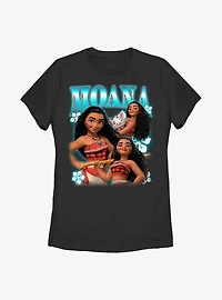 Disney Moana Collage Womens T-Shirt