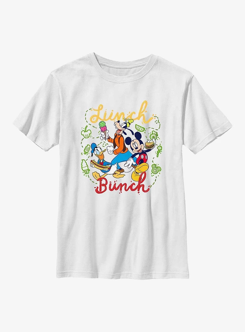 Disney Mickey Mouse & Friends Lunch Bunch Youth T-Shirt