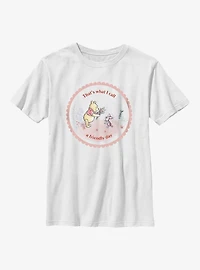Disney Winnie The Pooh A Friendly Day Youth T-Shirt