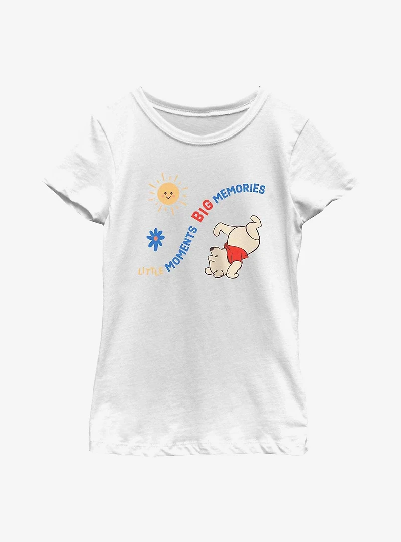 Disney Winnie The Pooh Little Moments Big Memories Youth Girls T-Shirt