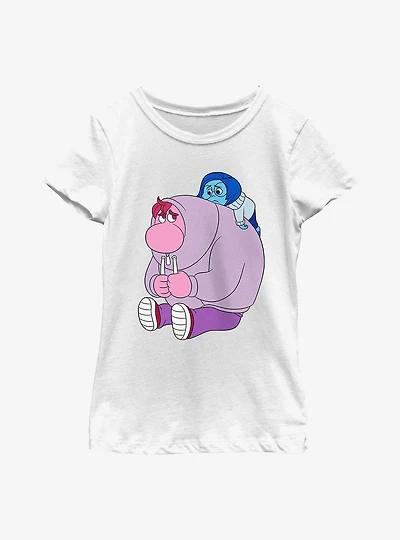 Disney Pixar Inside Out 2 Sadness And Embarrassment Youth Girls T-Shirt